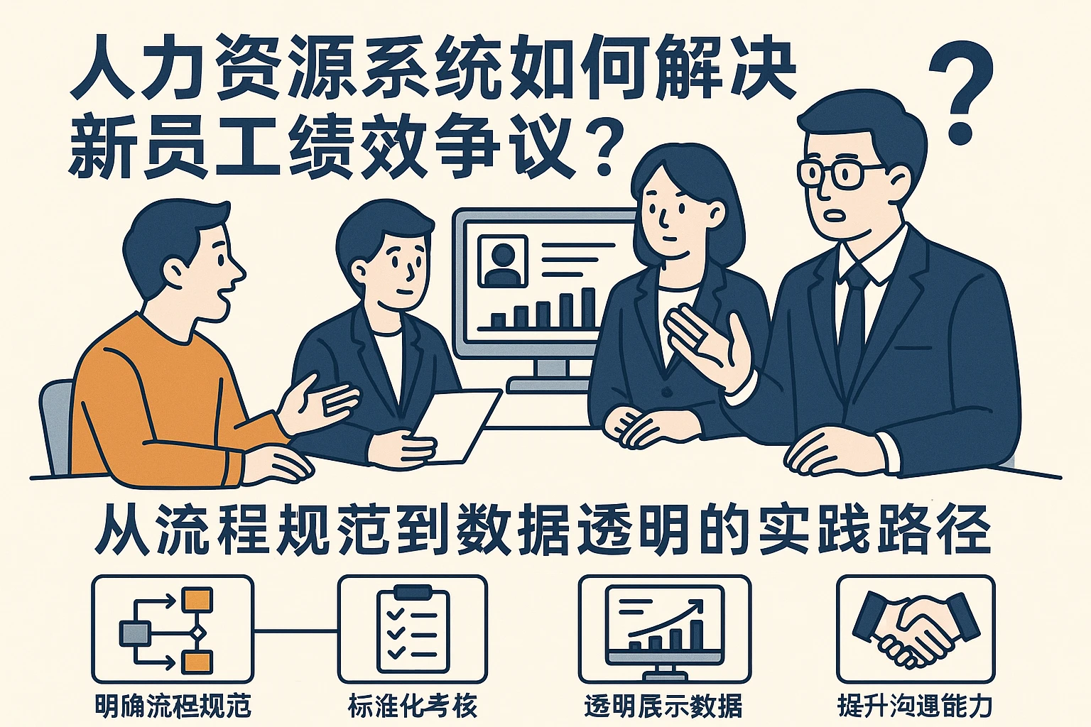 人力资源系统如何解决新员工绩效争议？从流程规范到数据透明的实践路径