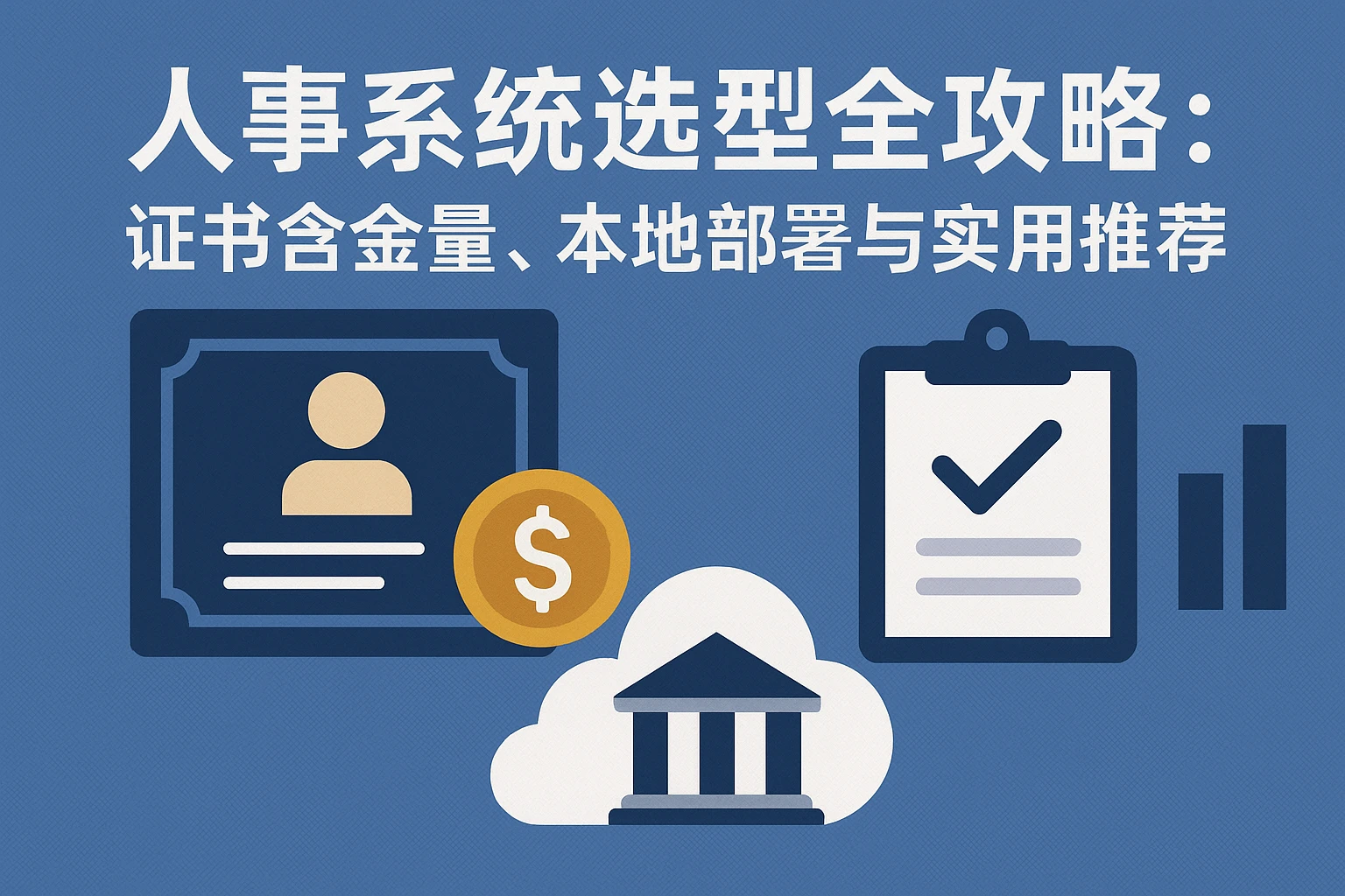 人事系统选型全攻略：证书含金量、本地部署与实用推荐