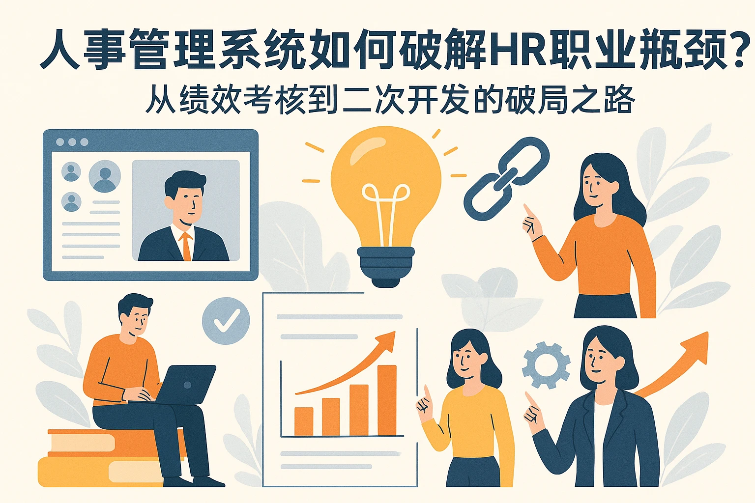 人事管理系统如何破解HR职业瓶颈？从绩效考核到二次开发的破局之路
