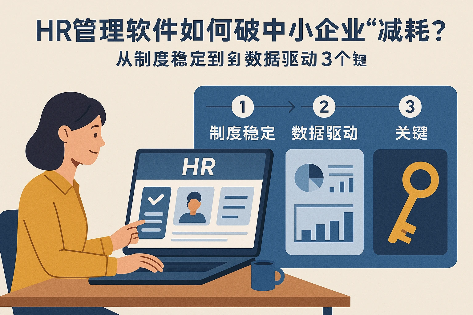 HR管理软件如何破解中小企业“决策内耗”？从制度稳定到数据驱动的3个关键