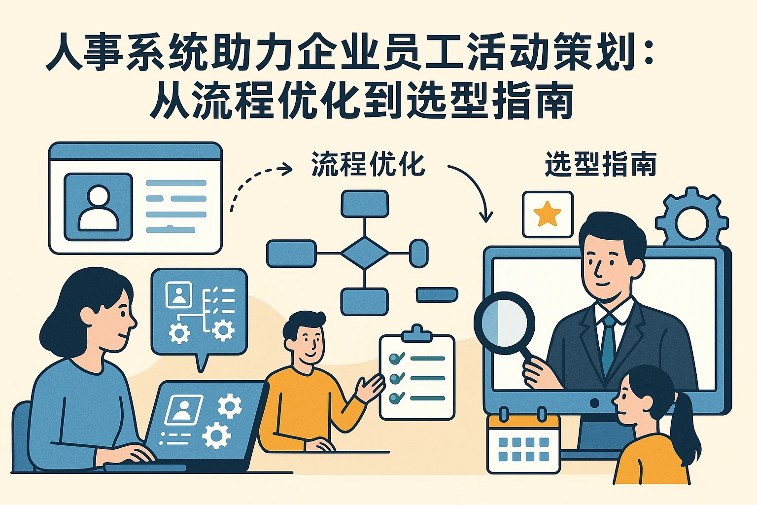 人事系统助力企业员工活动策划：从流程优化到选型指南