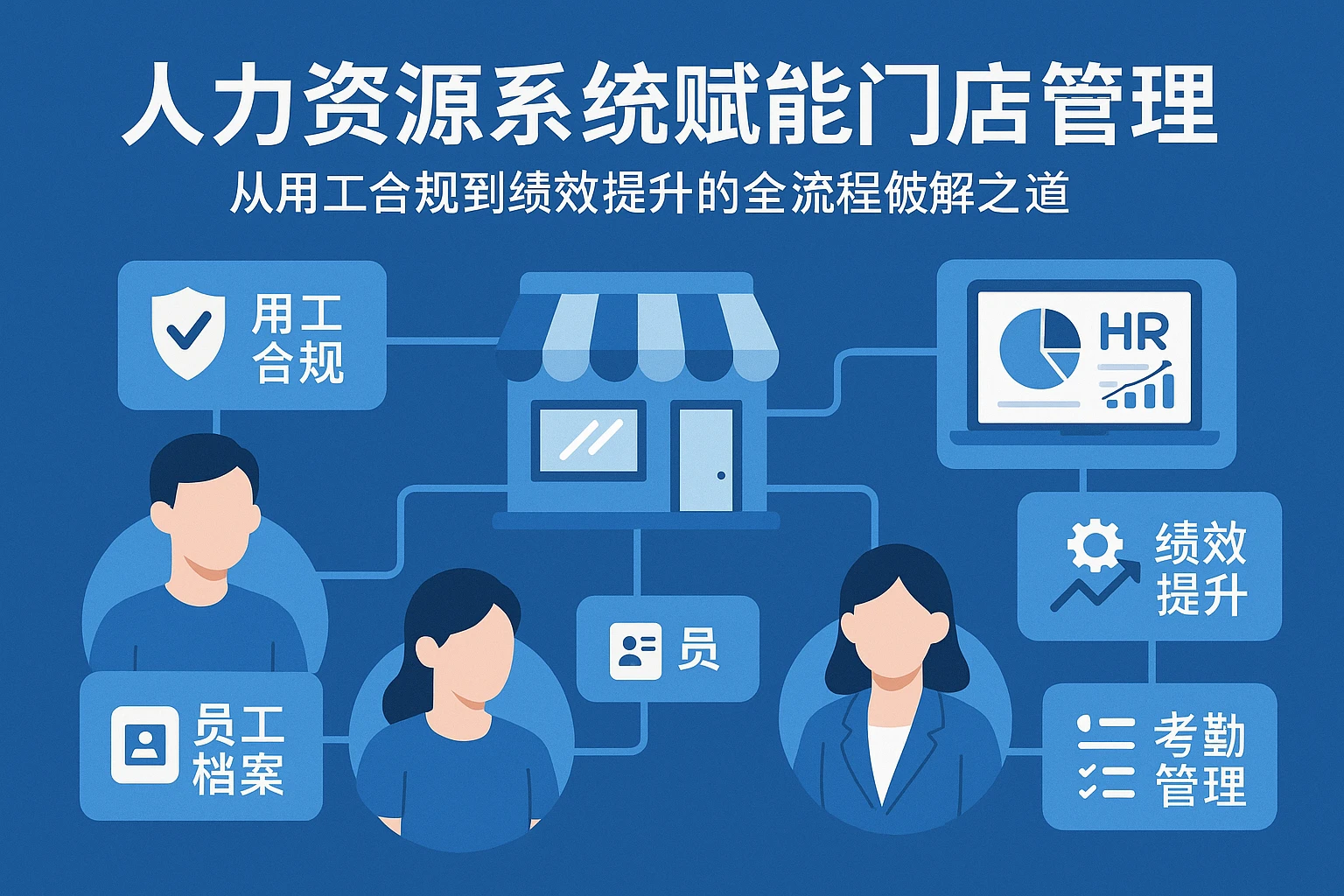 人力资源系统赋能门店管理：从用工合规到绩效提升的全流程破解之道