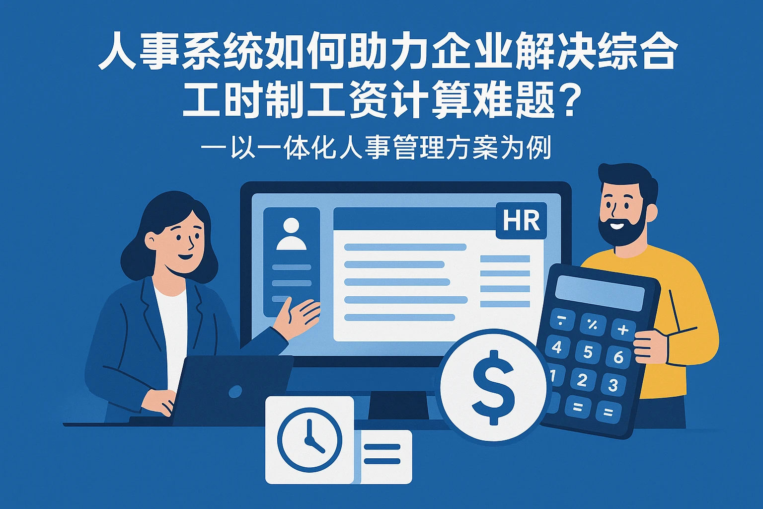 人事系统如何助力企业解决综合工时制工资计算难题？——以一体化人事管理方案为例