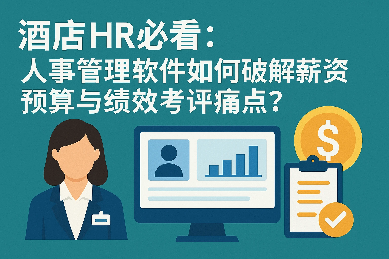 酒店HR必看：人事管理软件如何破解薪资预算与绩效考评痛点？