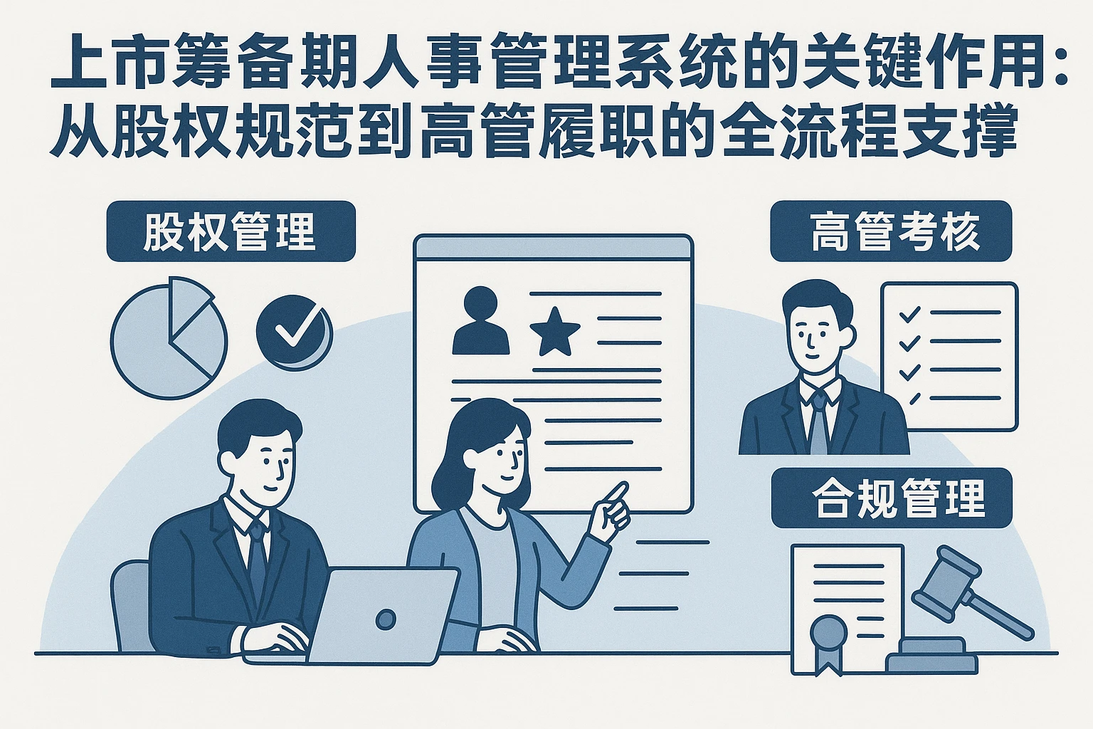 上市筹备期人事管理系统的关键作用：从股权规范到高管履职的全流程支撑