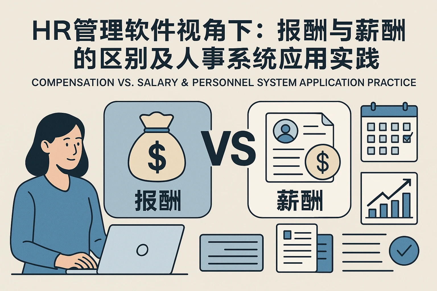 HR管理软件视角下：报酬与薪酬的区别及人事系统应用实践