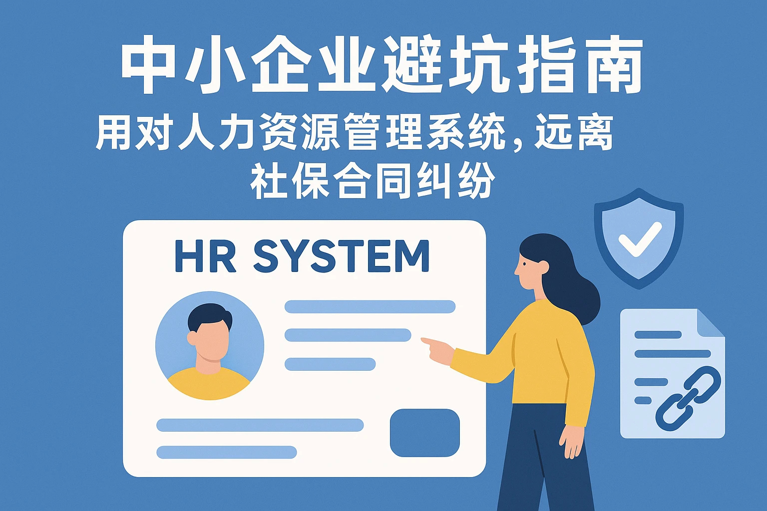 中小企业避坑指南：用对人力资源管理系统，远离社保合同纠纷