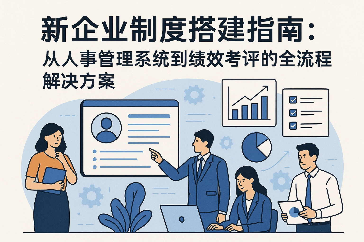 新企业制度搭建指南：从人事管理系统到绩效考评的全流程解决方案