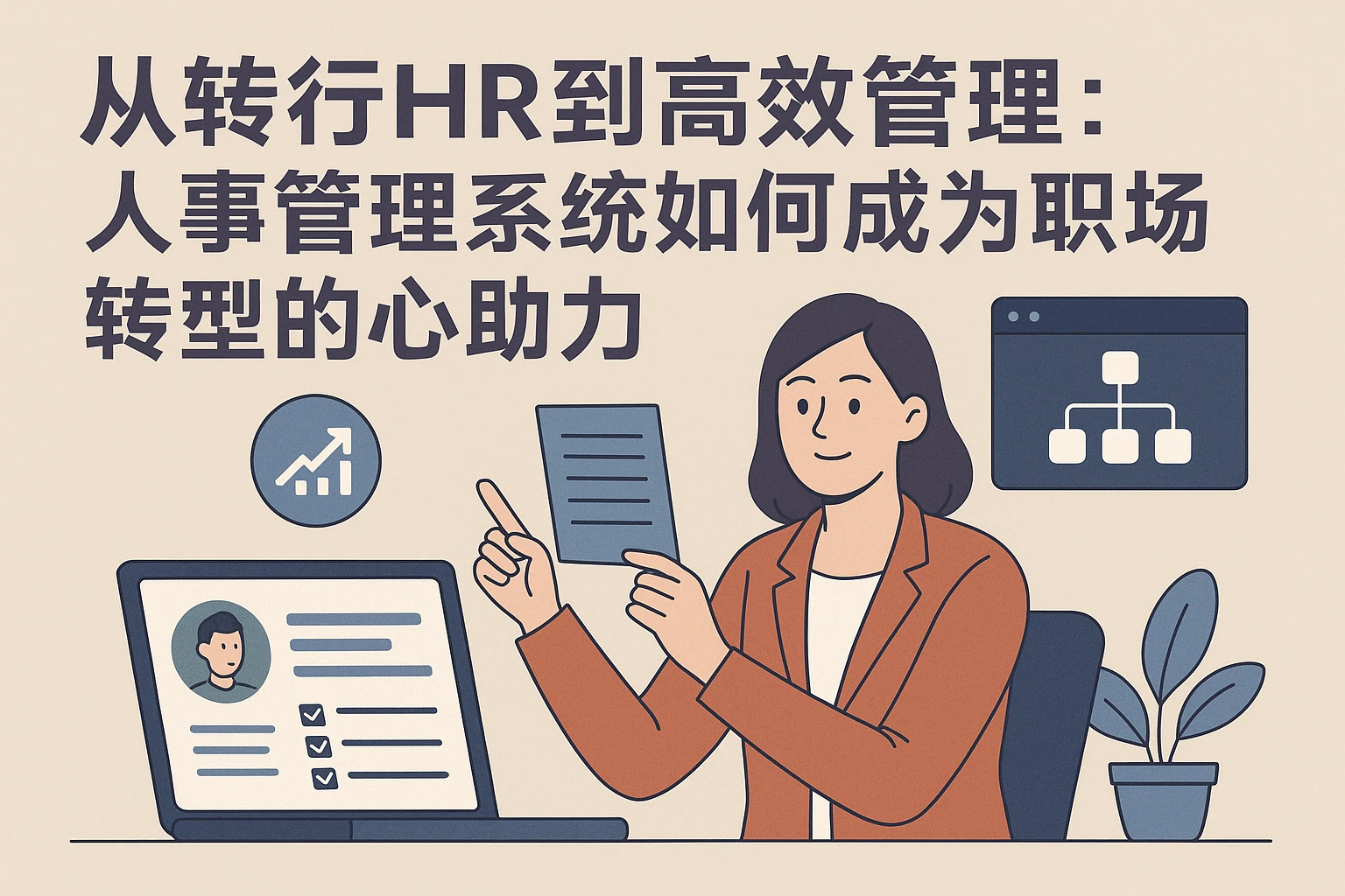 从转行HR到高效管理：人事管理系统如何成为职场转型的核心助力