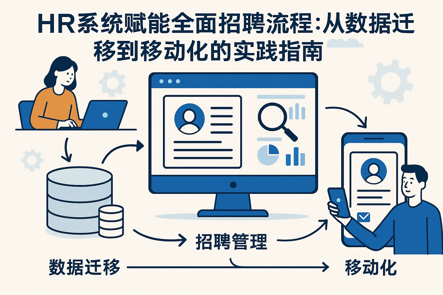 HR系统赋能全面招聘流程：从数据迁移到移动化的实践指南