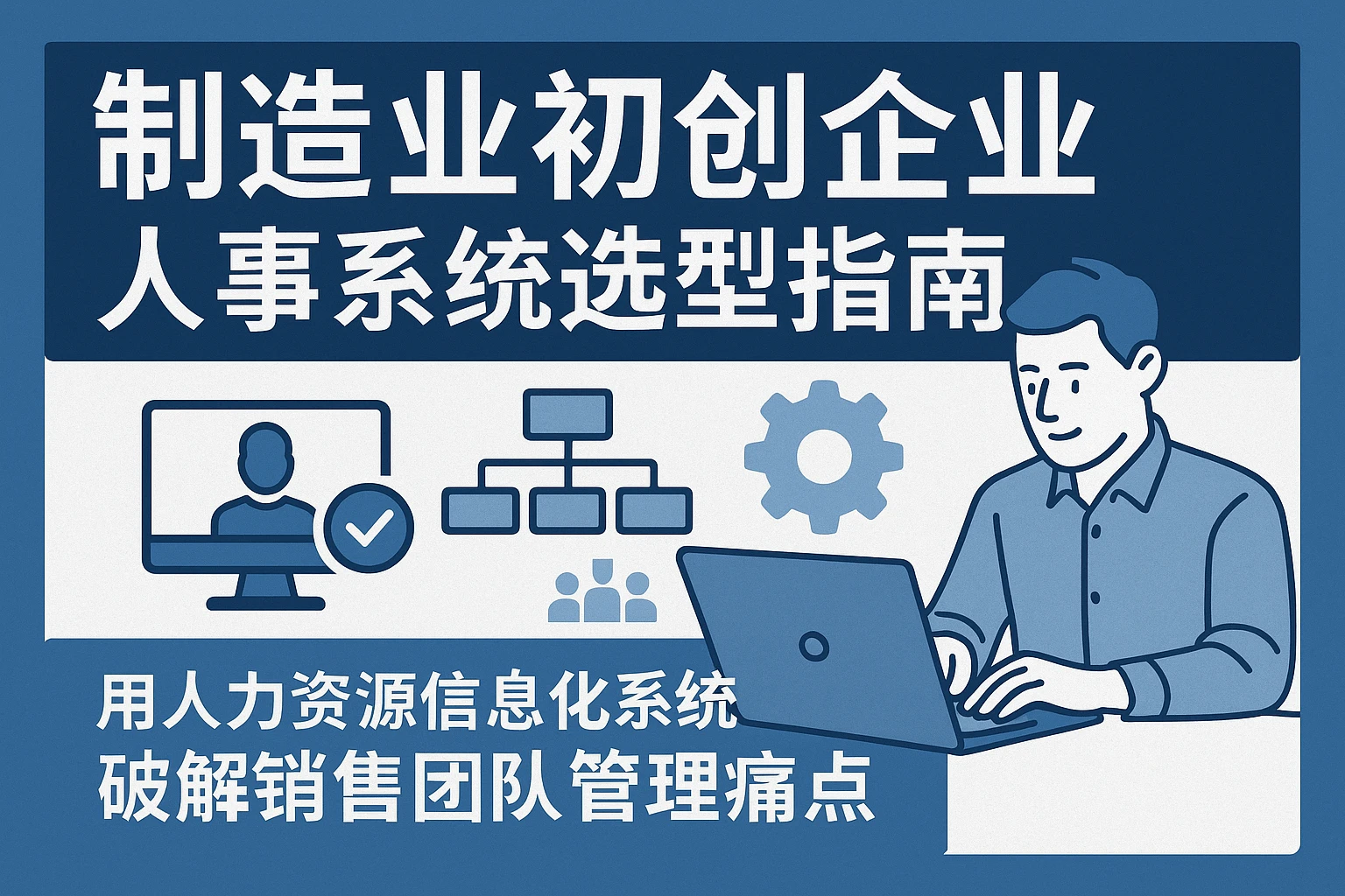 制造业初创企业人事系统选型指南：用人力资源信息化系统破解销售团队管理痛点