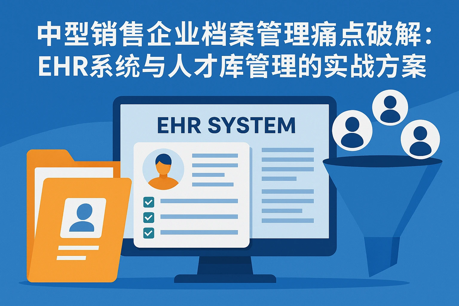 中型销售企业档案管理痛点破解：EHR系统与人才库管理的实战方案