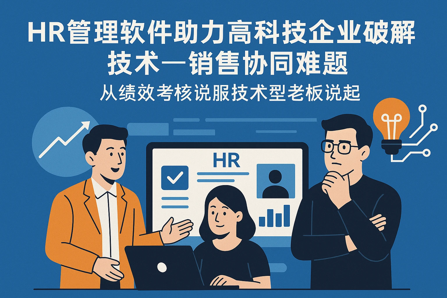HR管理软件助力高科技企业破解技术-销售协同难题：从绩效考核说服技术型老板说起