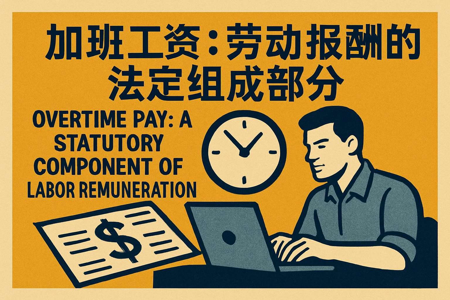 1. 加班工资：劳动报酬的法定组成部分