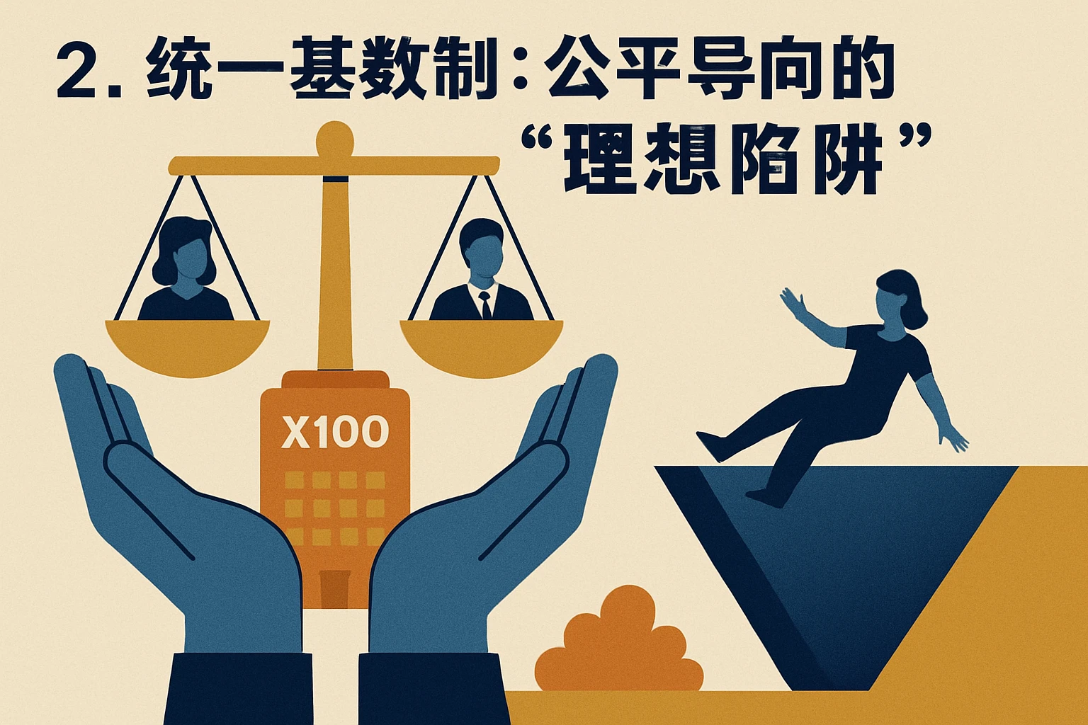 2. 统一基数制：公平导向的“理想陷阱”