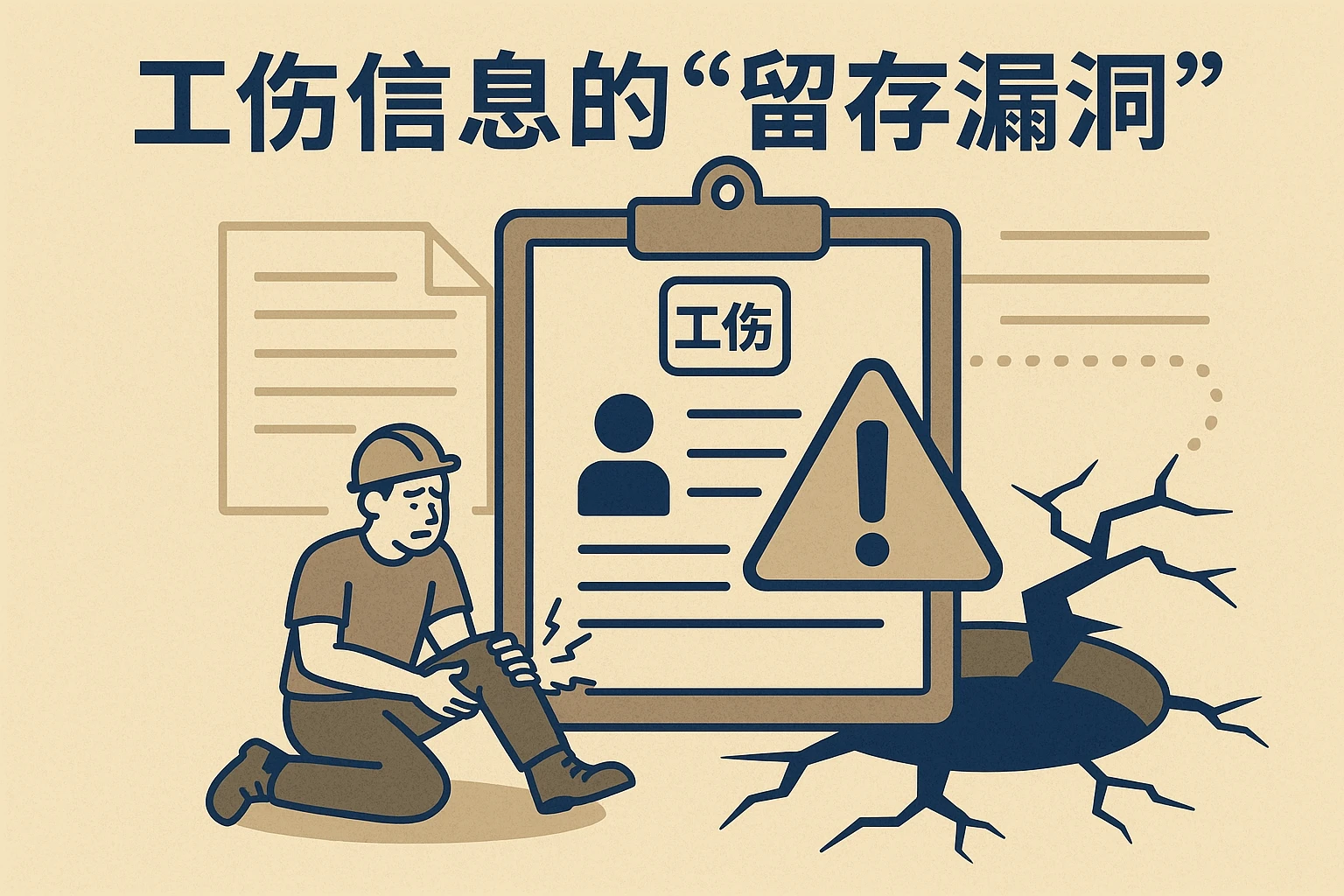 2. 工伤信息的“留存漏洞”