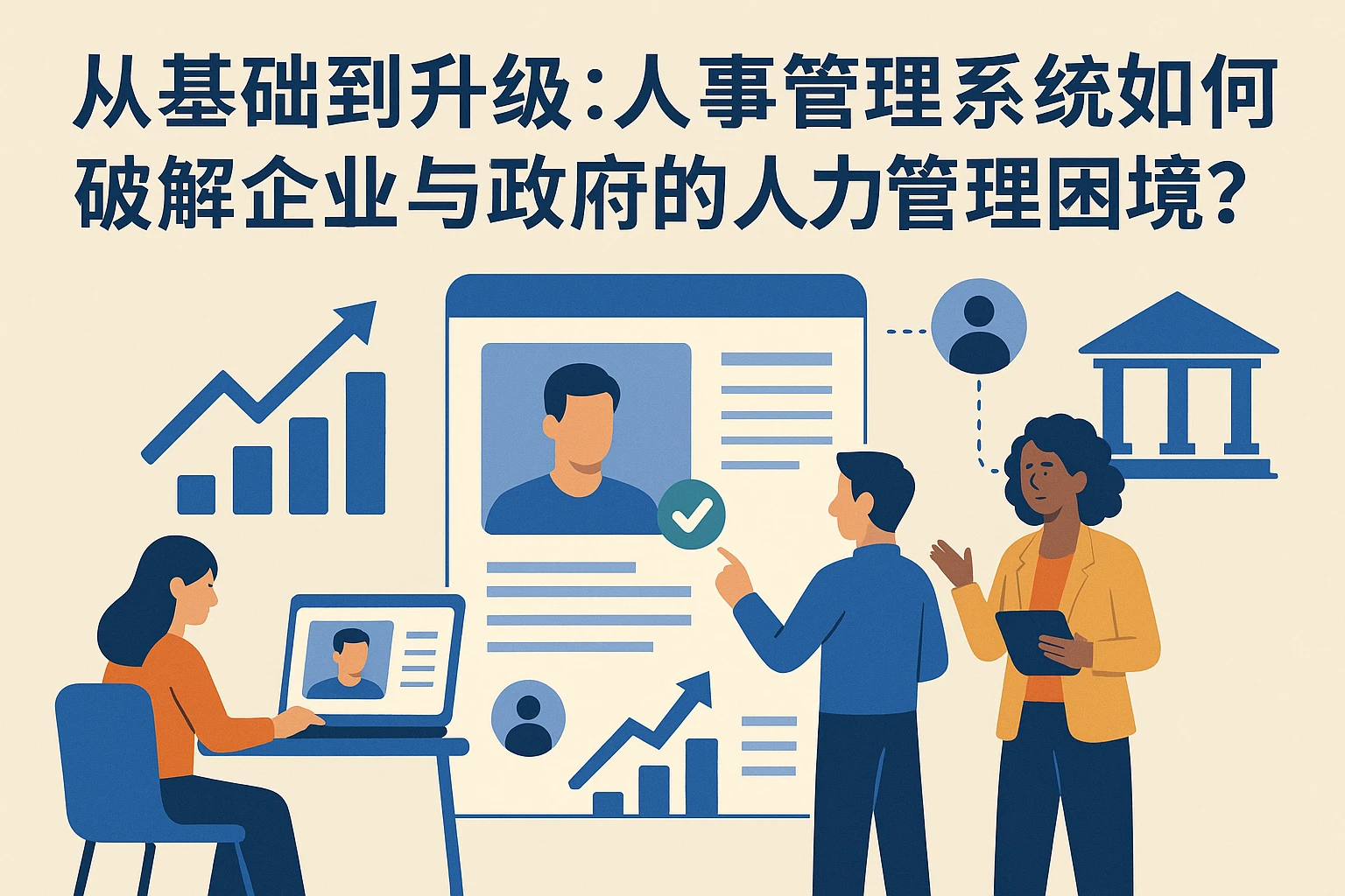 从基础到升级：人事管理系统如何破解企业与政府的人力管理困境？
