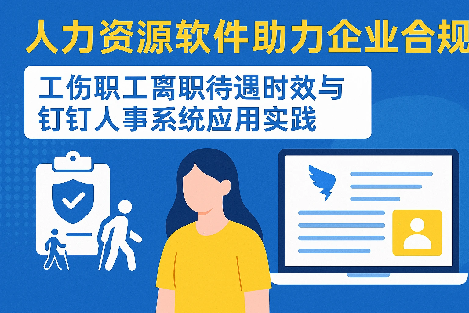 人力资源软件助力企业合规：工伤职工离职待遇时效与钉钉人事系统应用实践