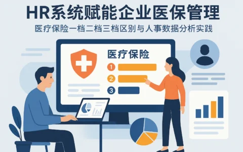 HR系统赋能企业医保管理：医疗保险一档二档三档区别与人事数据分析实践
