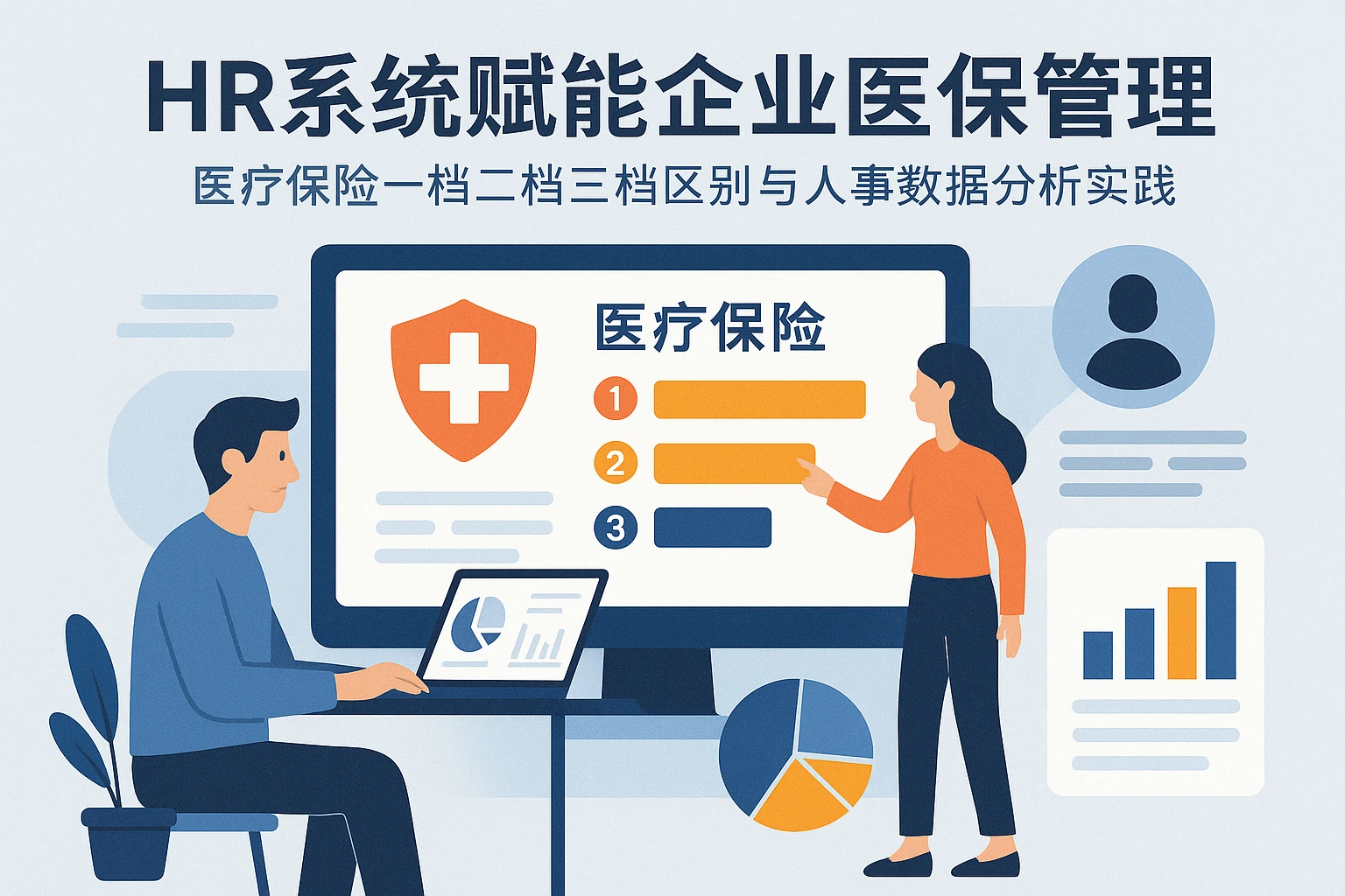 HR系统赋能企业医保管理：医疗保险一档二档三档区别与人事数据分析实践
