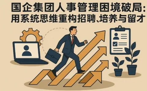 国企集团人事管理困境破局：用系统思维重构招聘、培养与留才体系
