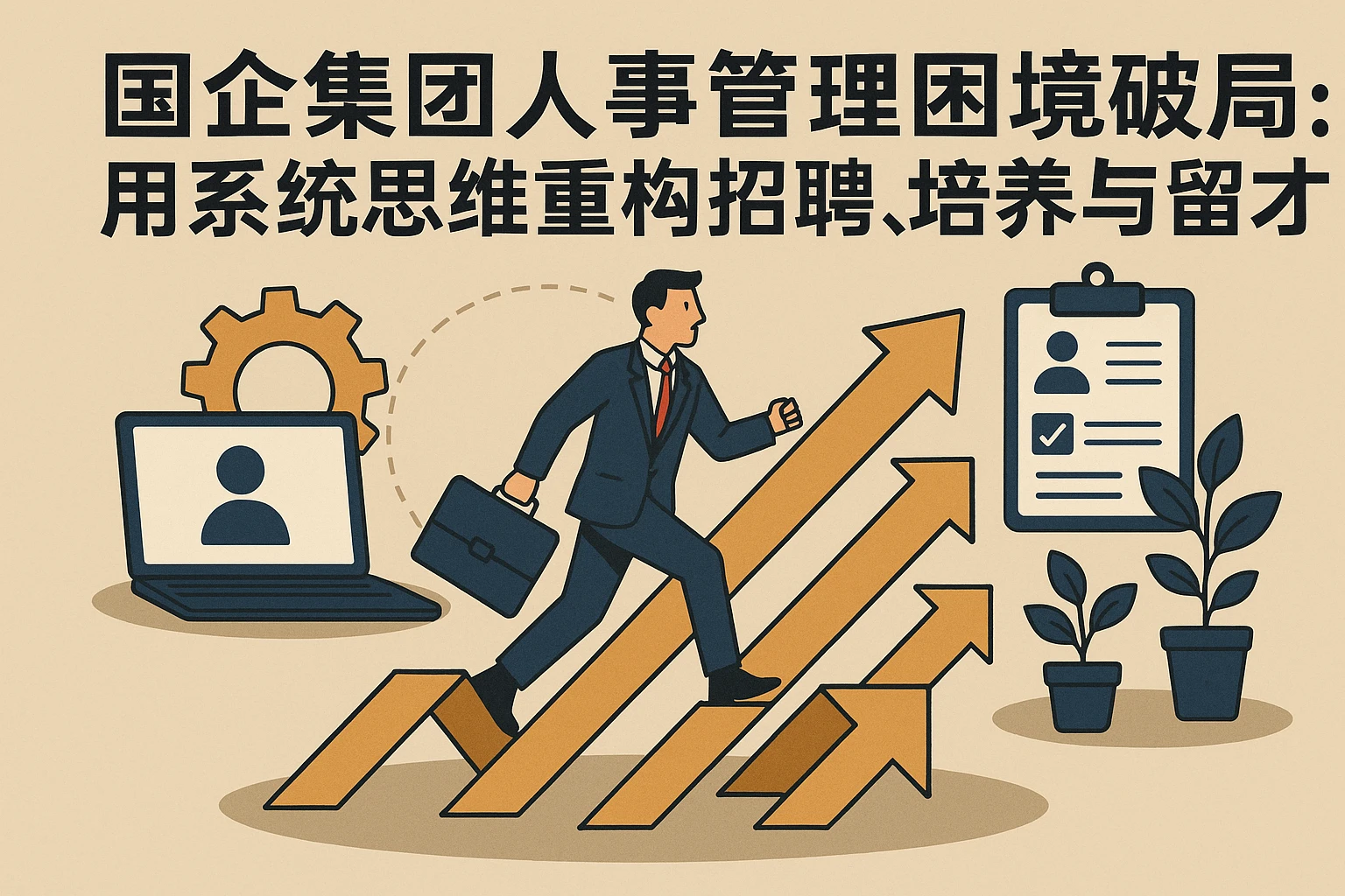 国企集团人事管理困境破局：用系统思维重构招聘、培养与留才体系
