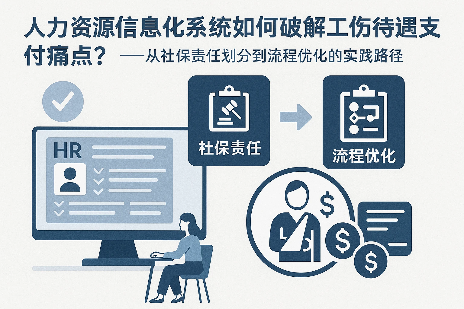 人力资源信息化系统如何破解工伤待遇支付痛点？——从社保责任划分到流程优化的实践路径