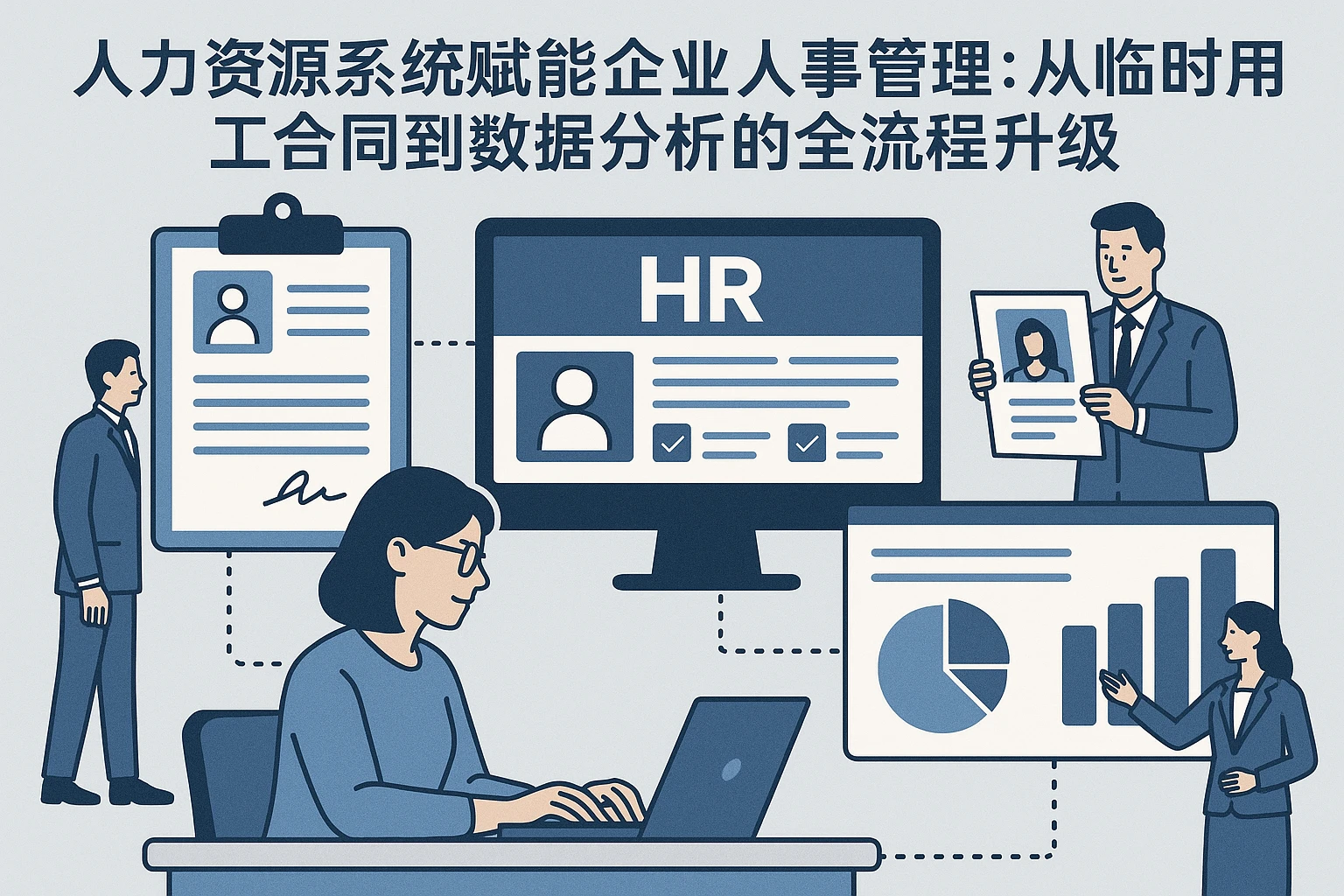 人力资源系统赋能企业人事管理：从临时用工合同到数据分析的全流程升级