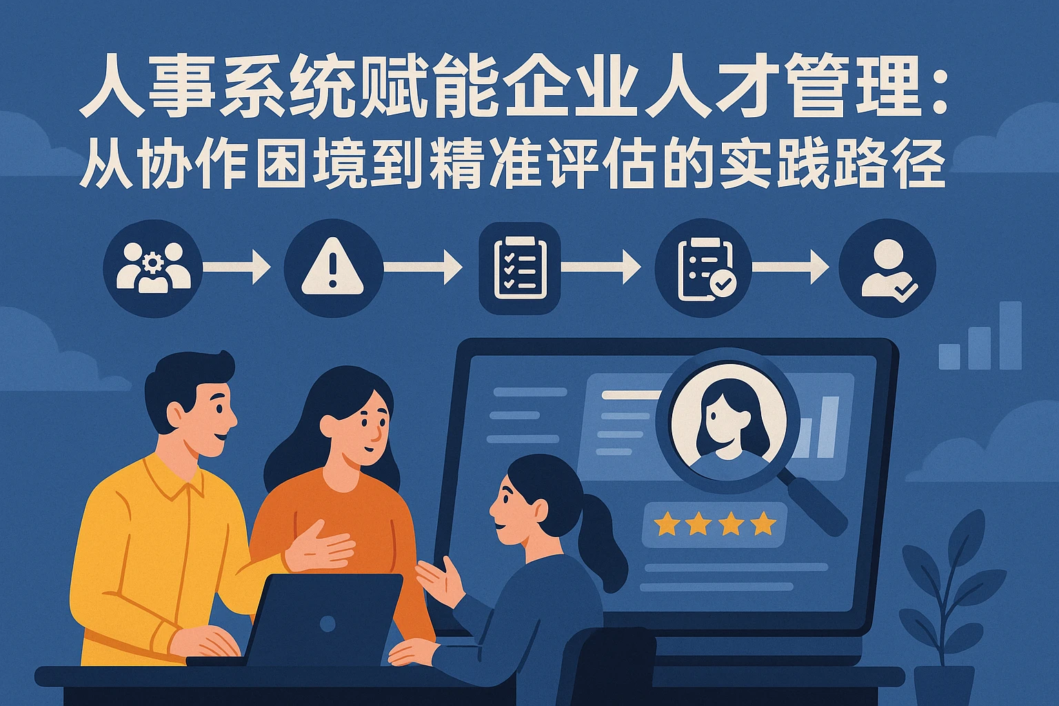 人事系统赋能企业人才管理：从协作困境到精准评估的实践路径