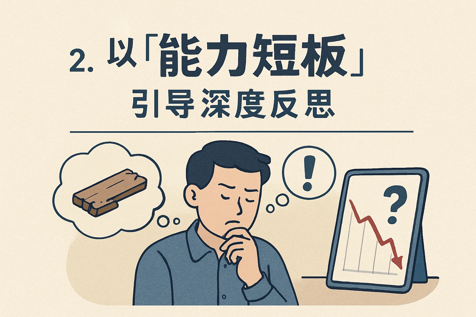 2. 以“能力短板”为核心，引导深度反思