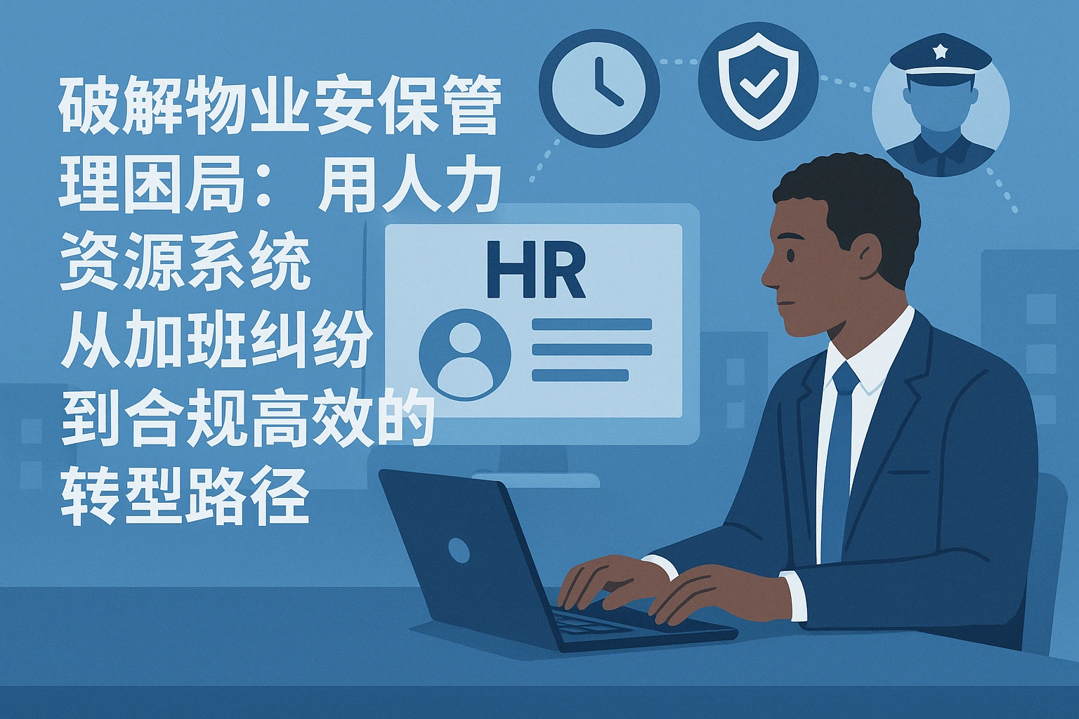 用人力资源系统破解物业安保管理困局：从加班纠纷到合规高效的转型路径