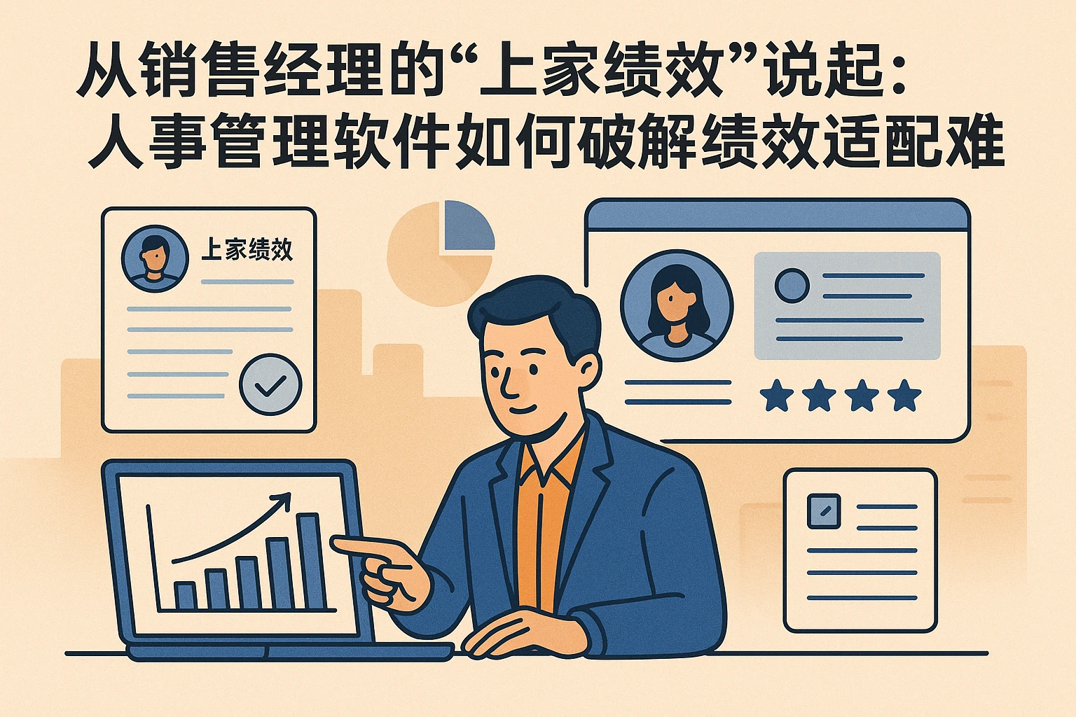 从销售经理的“上家绩效”说起：人事管理软件如何破解绩效适配难题