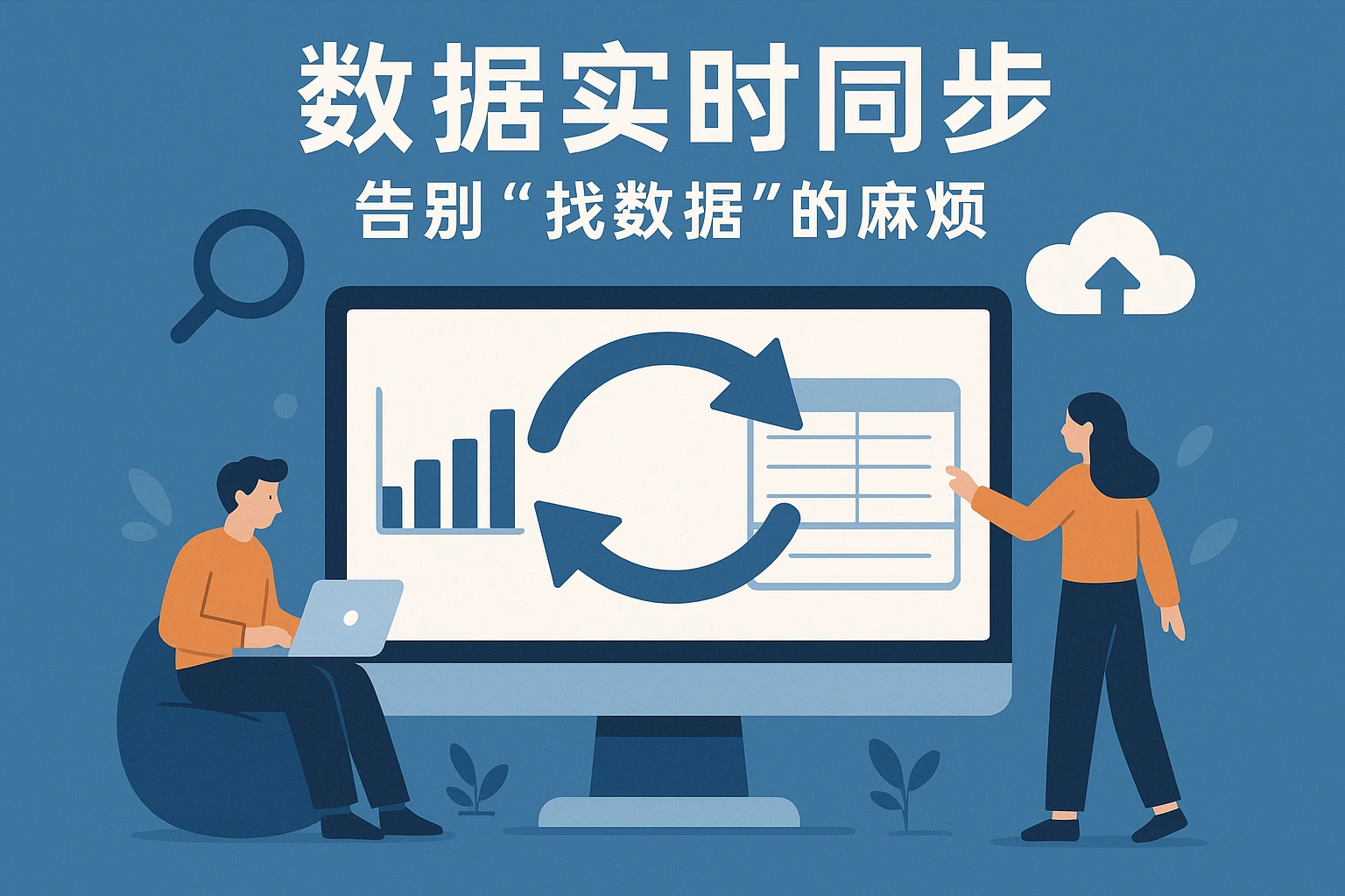 2. 数据实时同步：告别“找数据”的麻烦