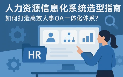 人力资源信息化系统选型指南：如何打造高效人事OA一体化体系？