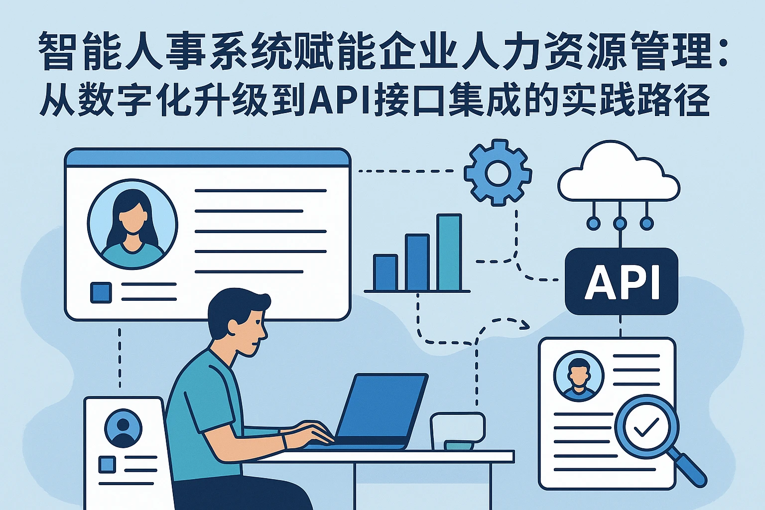 智能人事系统赋能企业人力资源管理：从数字化升级到API接口集成的实践路径
