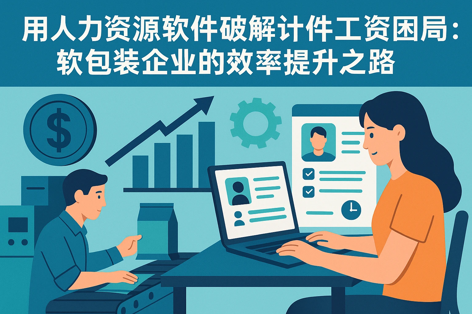 用人力资源软件破解计件工资困局：软包装企业的效率提升之路