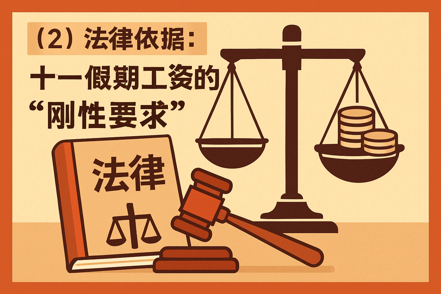 （2）法律依据：十一假期工资的“刚性要求”