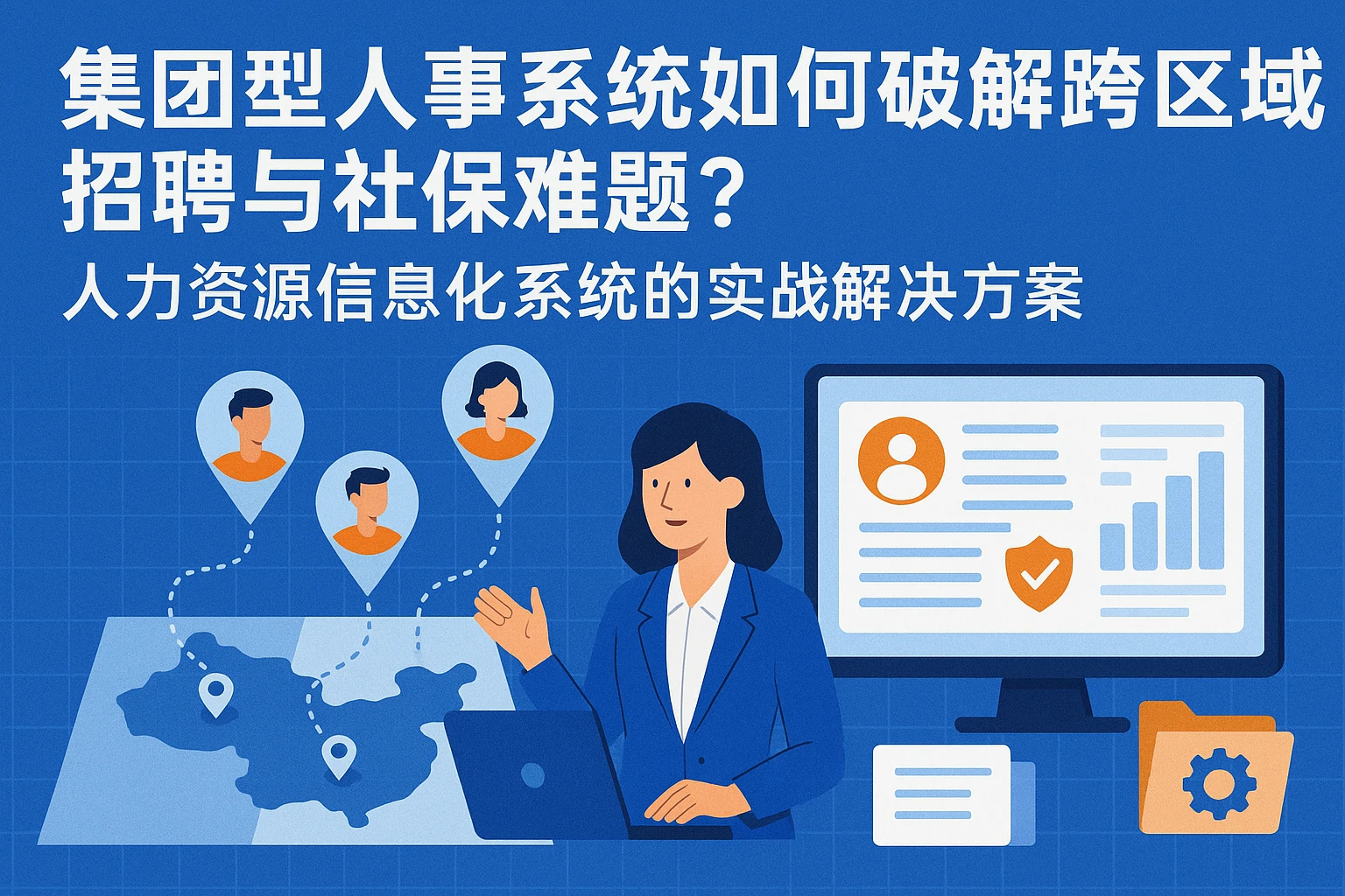 集团型人事系统如何破解跨区域招聘与社保难题？人力资源信息化系统的实战解决方案