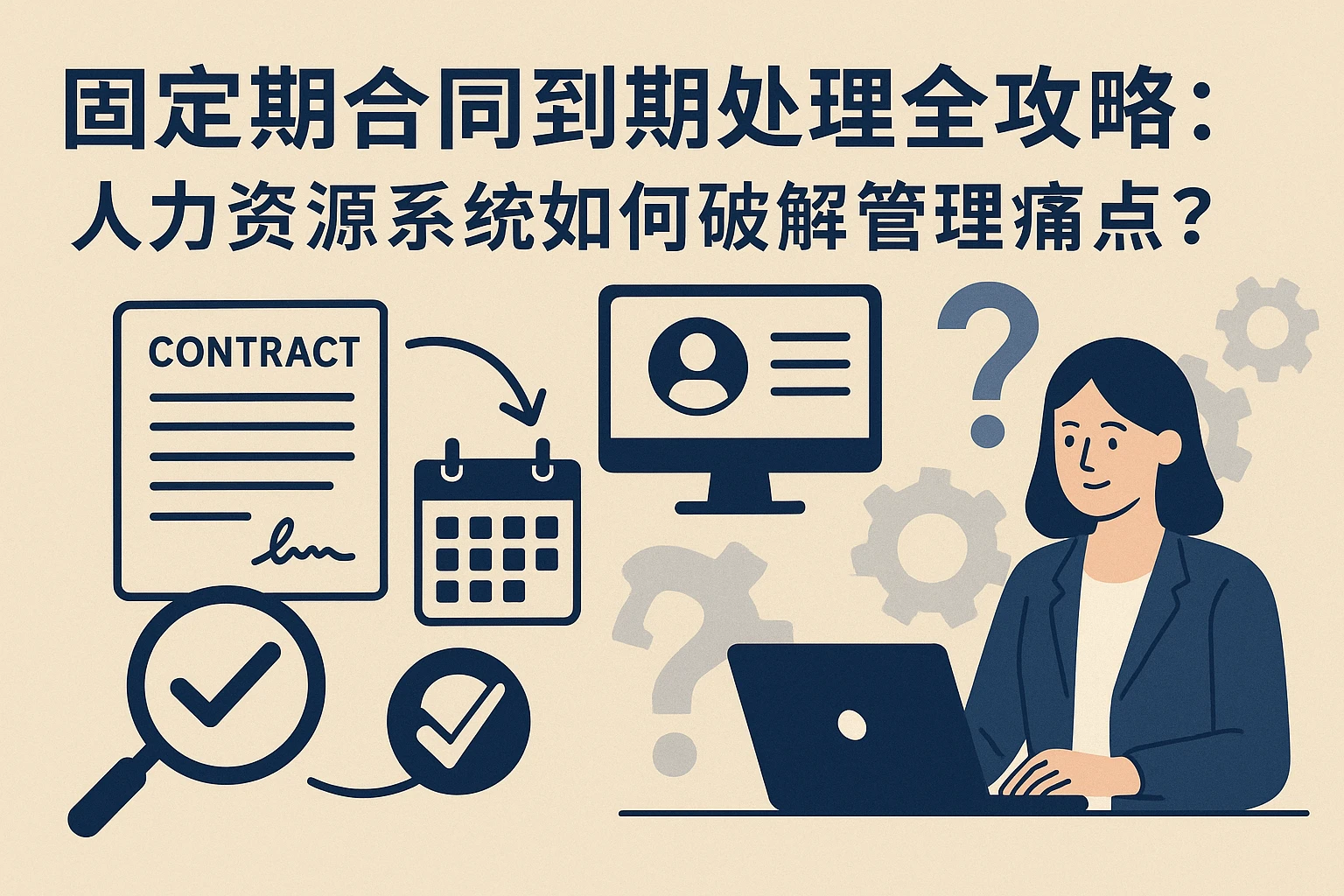 固定期合同到期处理全攻略：人力资源系统如何破解管理痛点？