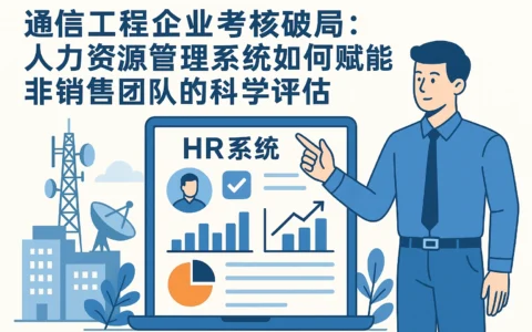 通信工程企业考核破局：人力资源管理系统如何赋能非销售团队的科学评估