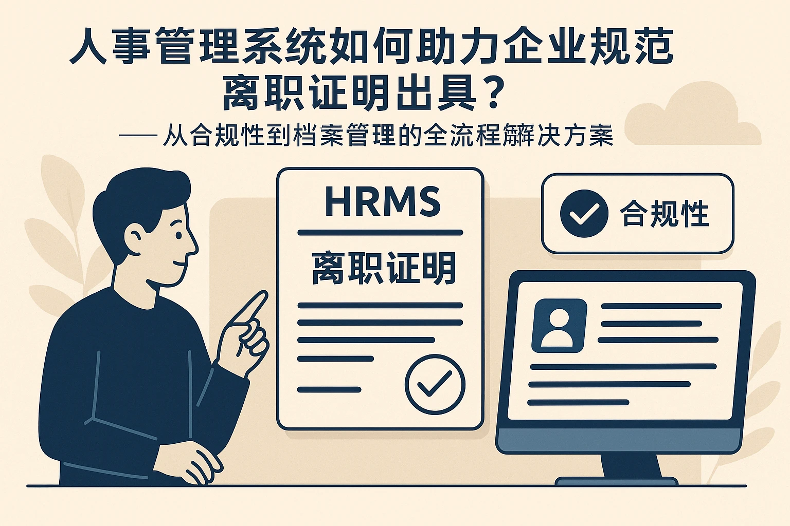 人事管理系统如何助力企业规范离职证明出具？——从合规性到档案管理的全流程解决方案