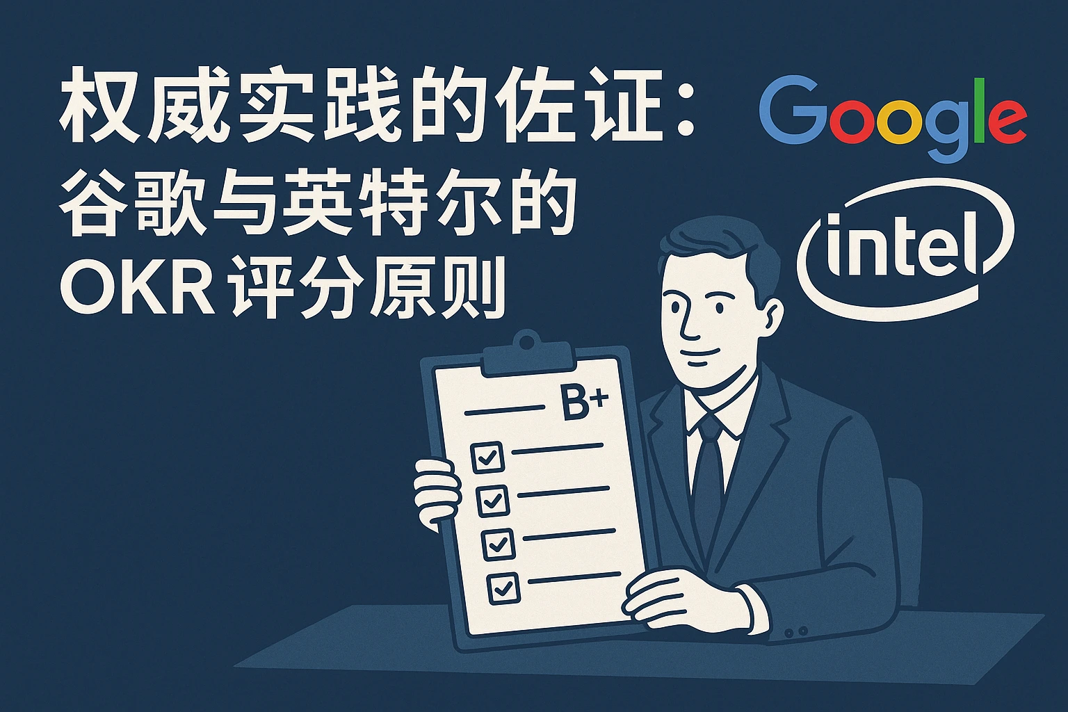 权威实践的佐证：谷歌与英特尔的OKR评分原则