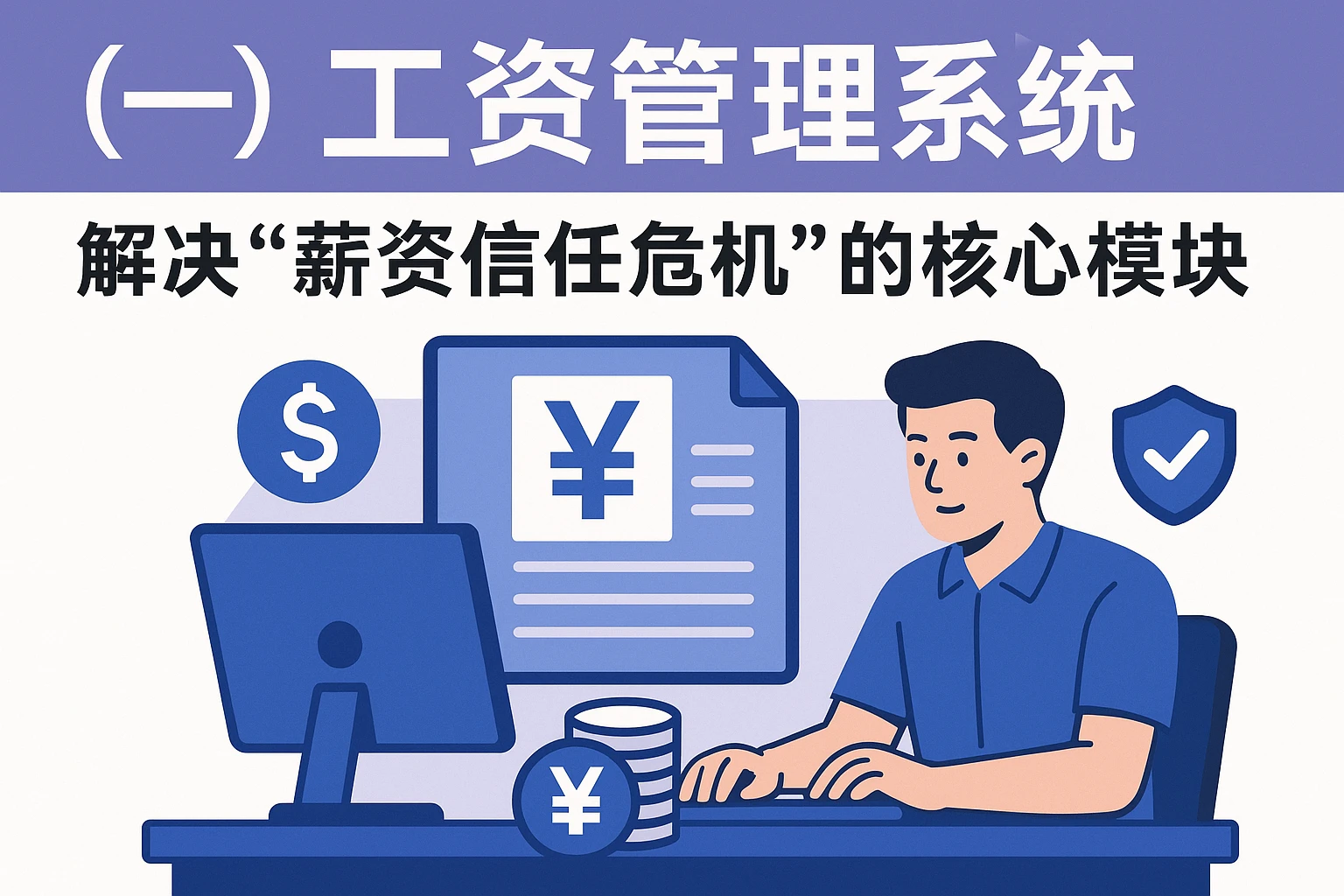 （一）工资管理系统：解决“薪资信任危机”的核心模块