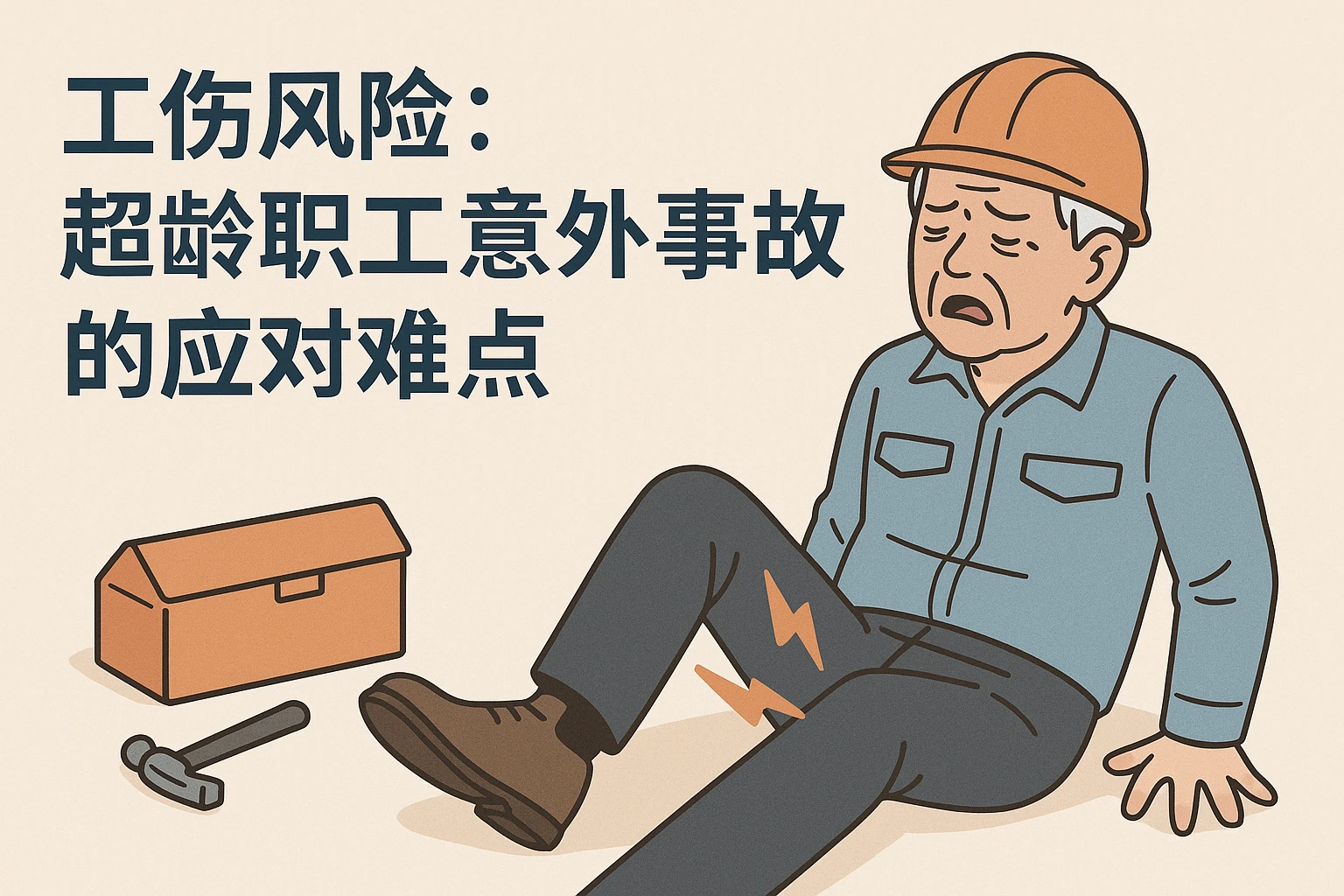 2. 工伤风险：超龄职工意外事故的应对难点