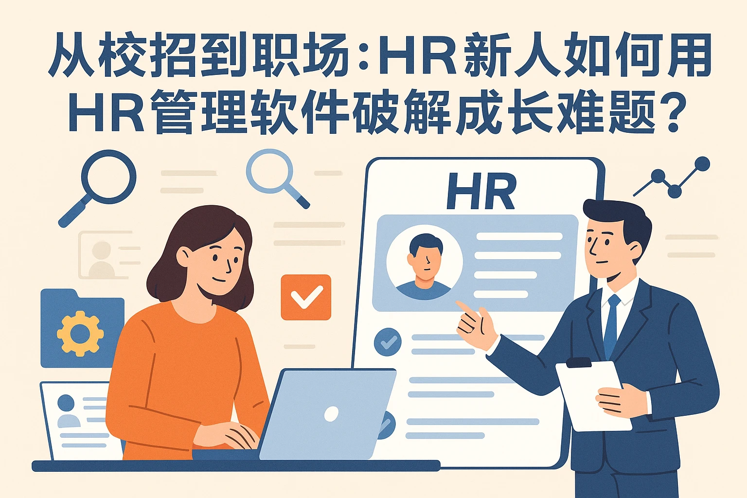 从校招到职场：HR新人如何用HR管理软件破解成长难题？
