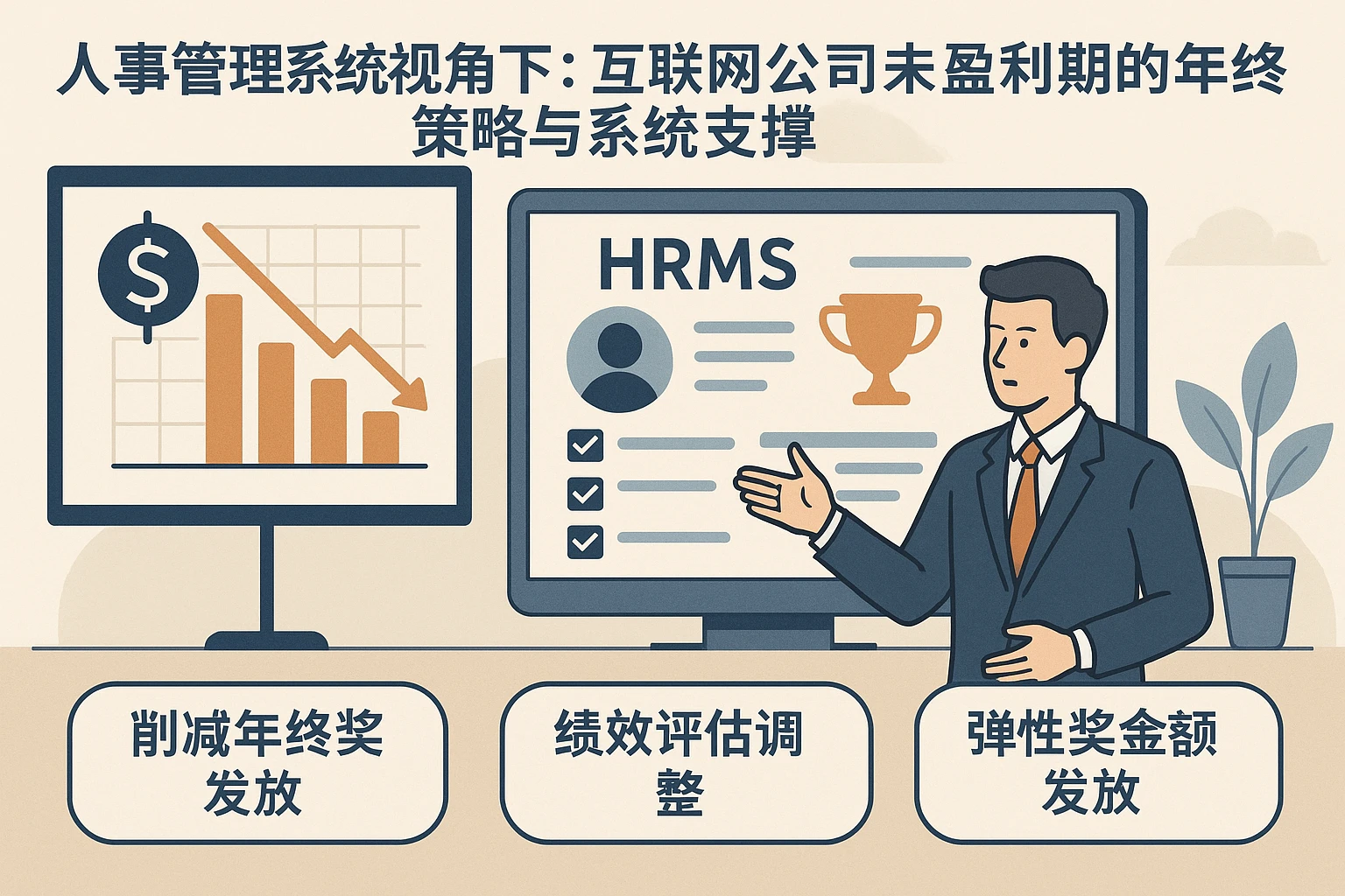 人事管理系统视角下：互联网公司未盈利期的年终奖策略与系统支撑