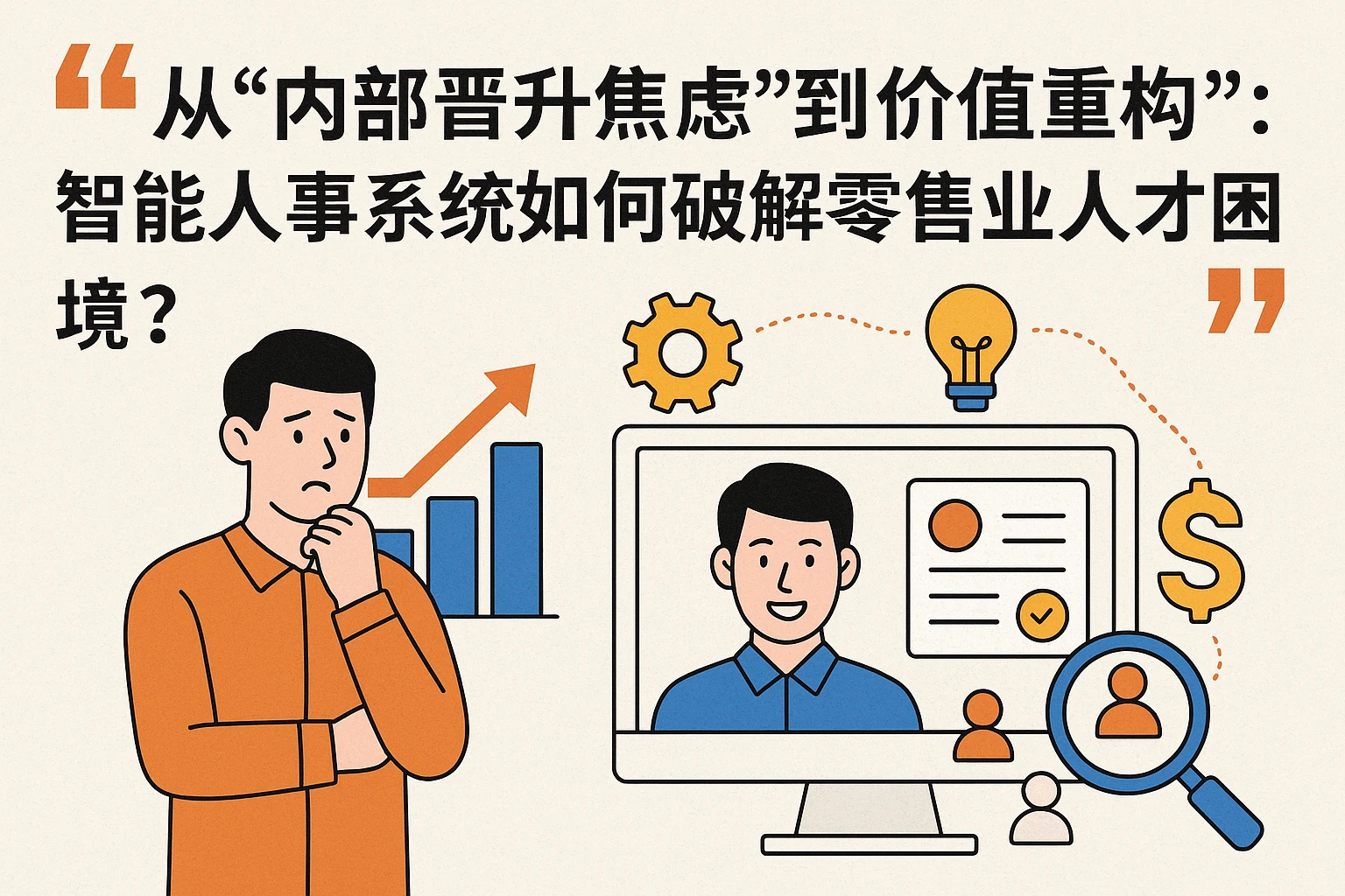 从“内部晋升焦虑”到“价值重构”：智能人事系统如何破解零售业人才困境？
