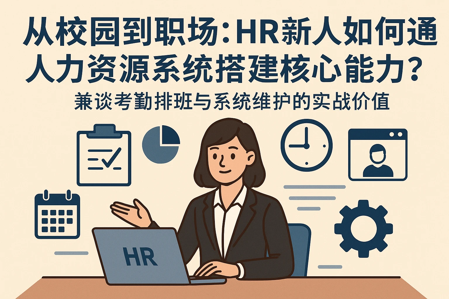 从校园到职场：HR新人如何通过人力资源系统搭建核心能力？——兼谈考勤排班与系统维护的实战价值