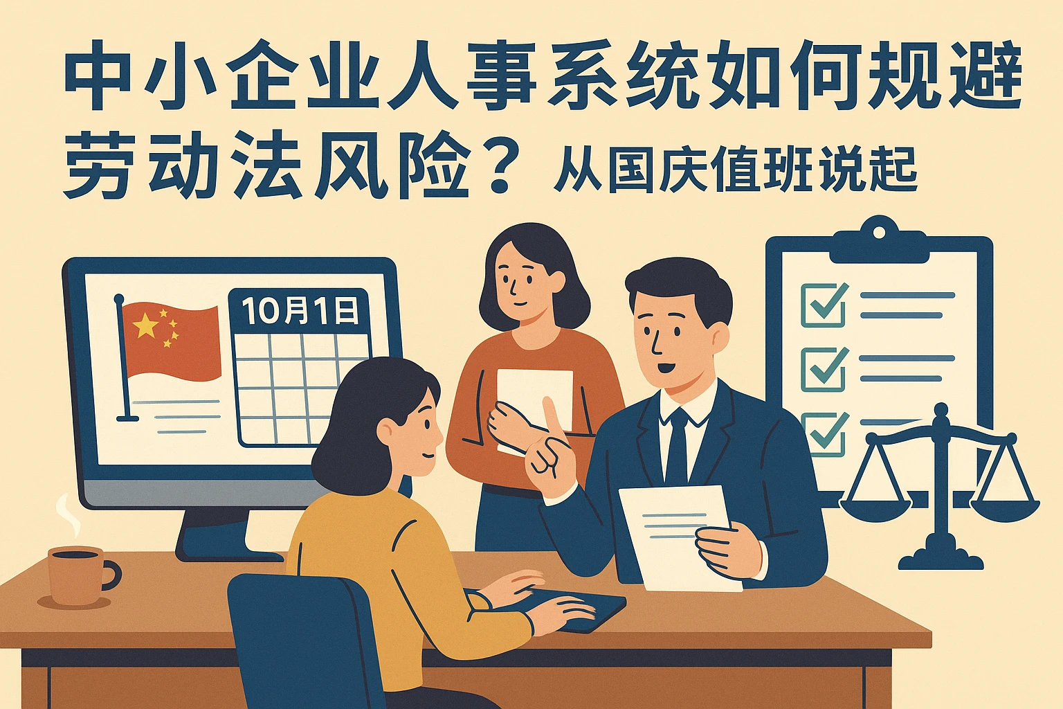 中小企业人事系统如何规避劳动法风险？从国庆值班说起