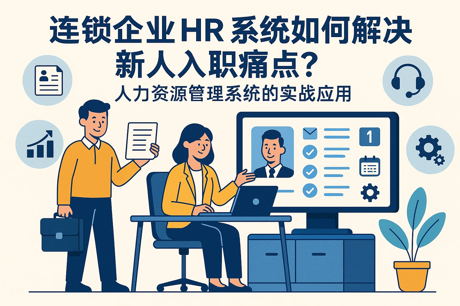 连锁企业HR系统如何解决新人入职痛点？人力资源管理系统的实战应用